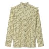 Best Regatta Womens Orla Kiely Floral Ruffles Blouse Buttercup