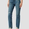 Clearance Hudson Jeans Lly High-Rise Straight Crop Jean Blue Dreams