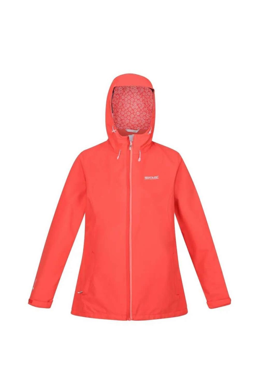 Best Regatta Womens/Ladies Hamara Iii Waterproof Jacket Neon Peach