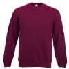 New Of The Loom Fruit Of The Loom Unisex Premium 70/30 Set-In Sweatshirt ( ) Burgundy