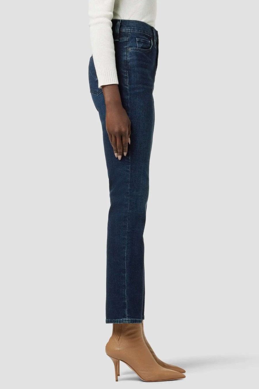 Online Hudson Jeans Lly High-Rise Straight Ankle Jean Reason