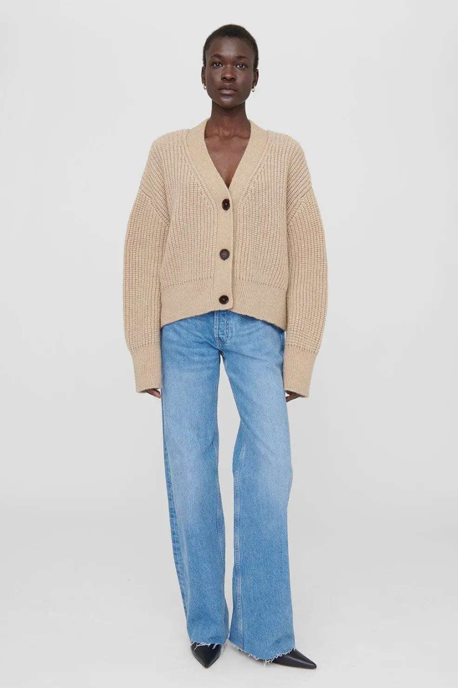 Clearance Anine Bing Maxwell Cardigan Camel