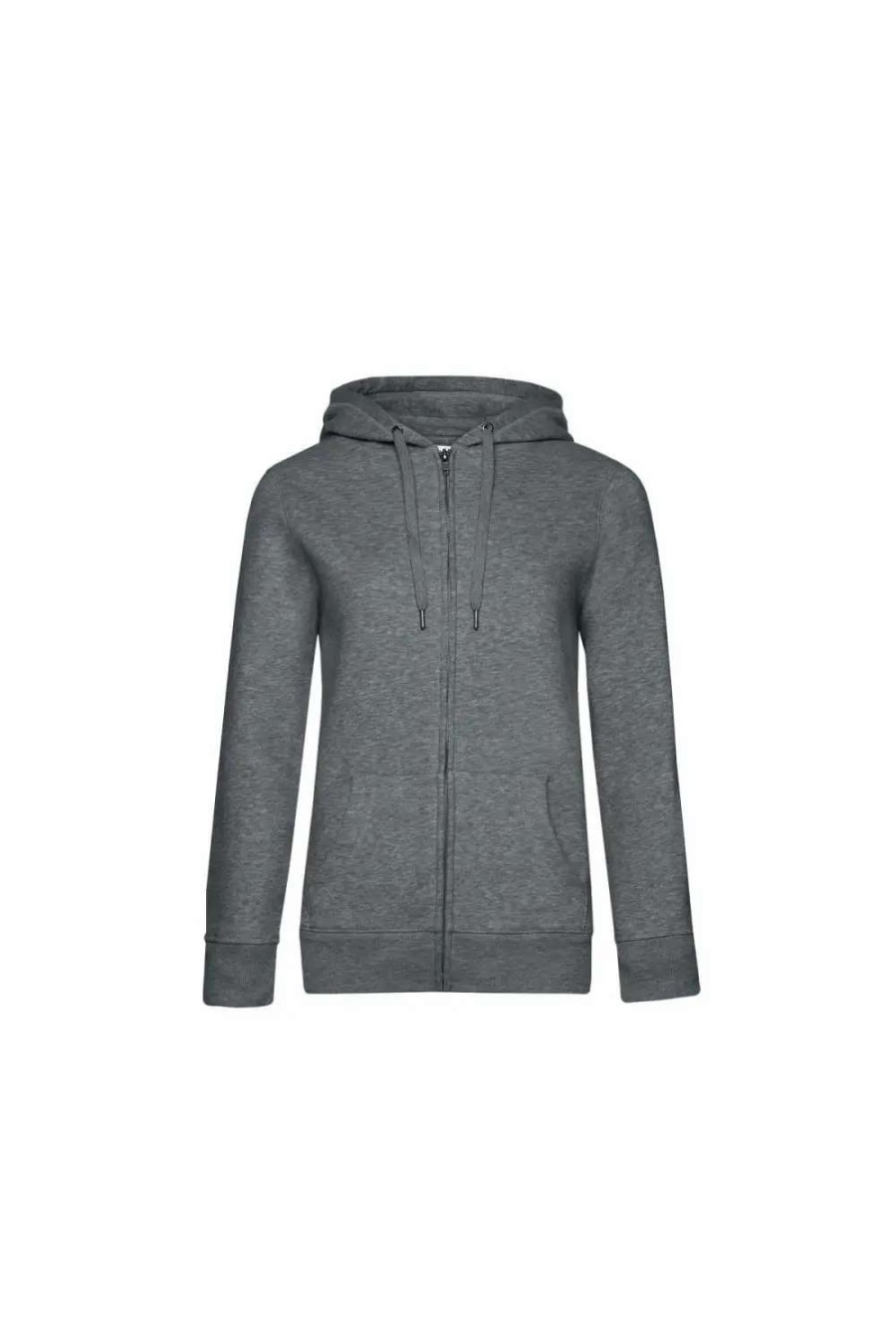 Online B&C B&C Womens/Ladies Queen Hoodie ( ) Mid Grey Heather