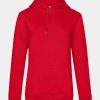 Hot B&C B&C Womens/Ladies Queen Hoody Red