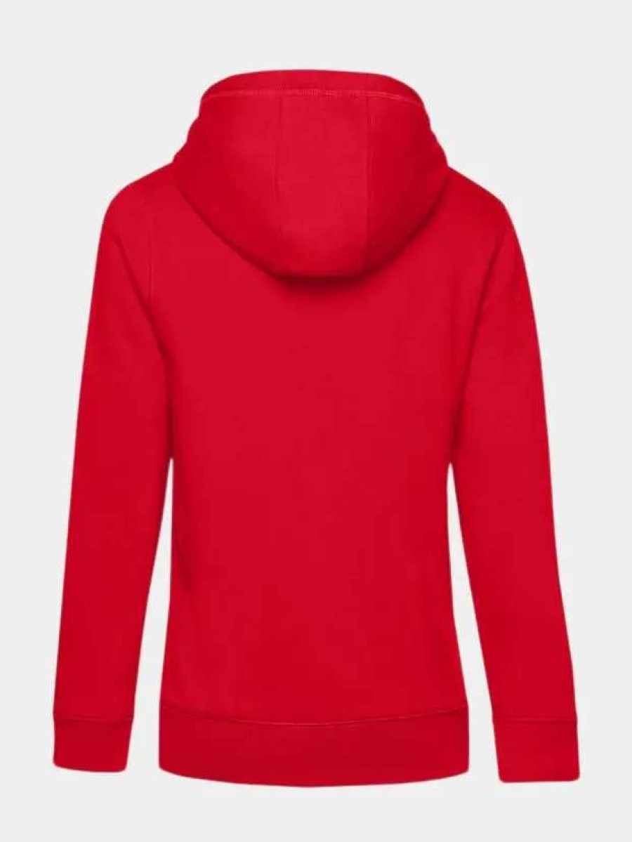 Hot B&C B&C Womens/Ladies Queen Hoody Red