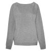 Hot Skinni Fit Ladies/Womens Slounge Sweatshirt ( ) Heather Gray