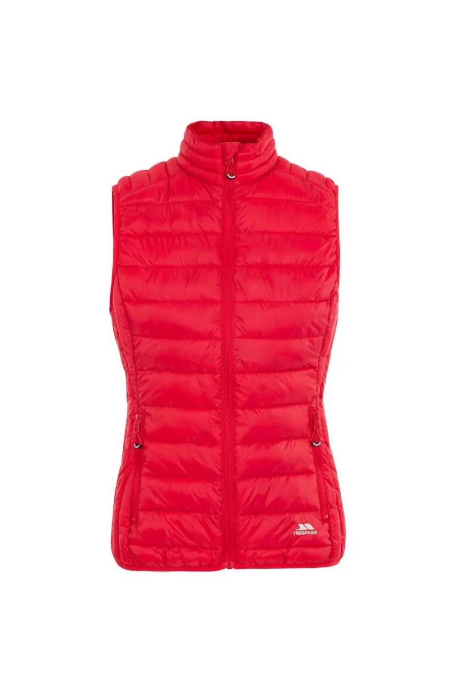 Clearance Trespass Womens/Ladies Teeley Packaway Vest Red