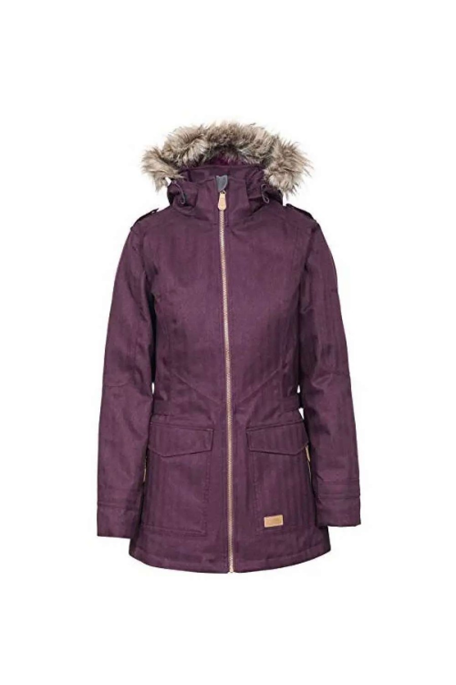 Clearance Trespass Womens/Ladies Everyday Waterproof Jacket ( ) Potent Purple