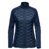 Best Stormtech Womens/Ladies Boulder Raglan Padded Jacket Indigo Blue