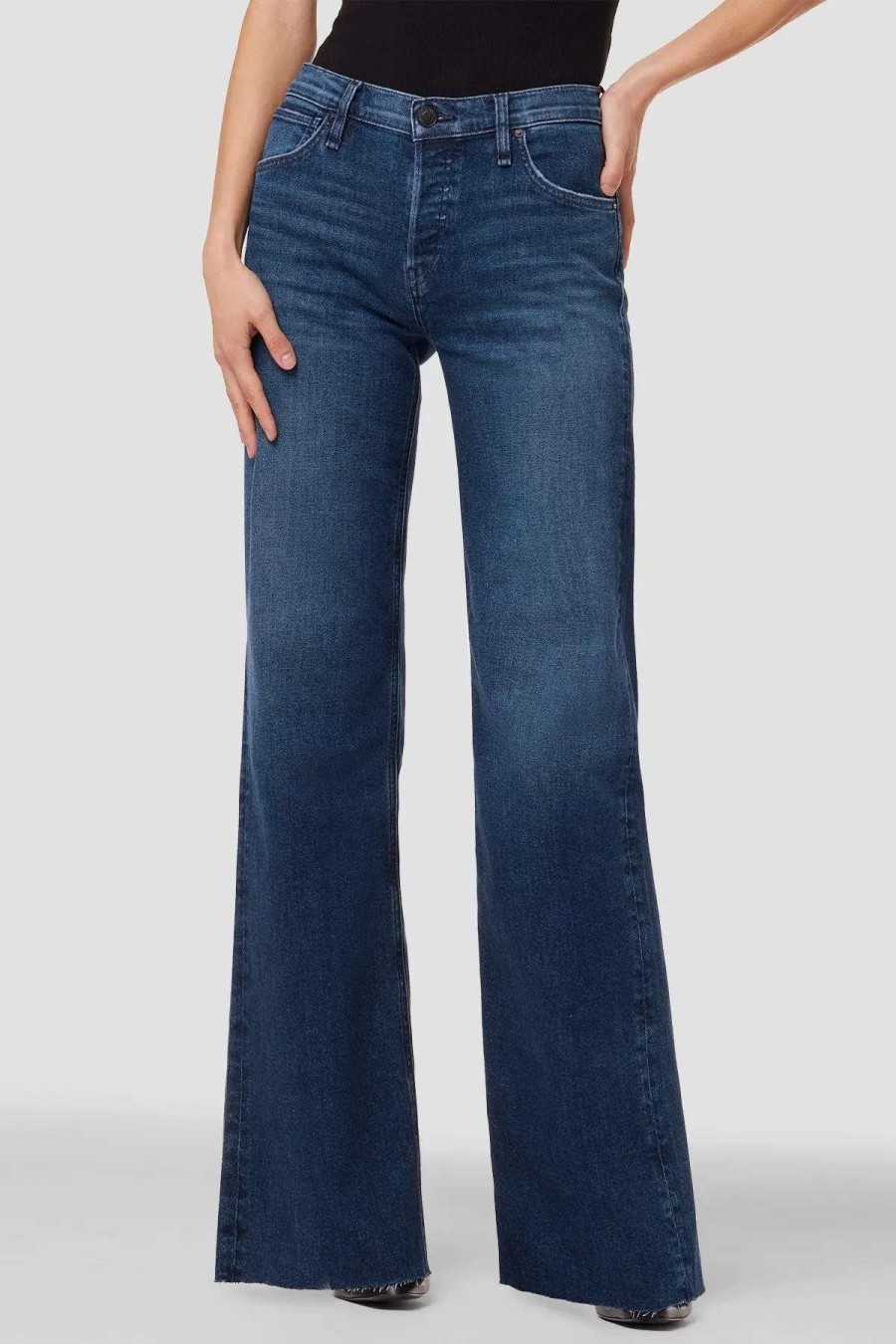 Best Hudson Jeans Rosie Wide Leg Full Length Jean Dover