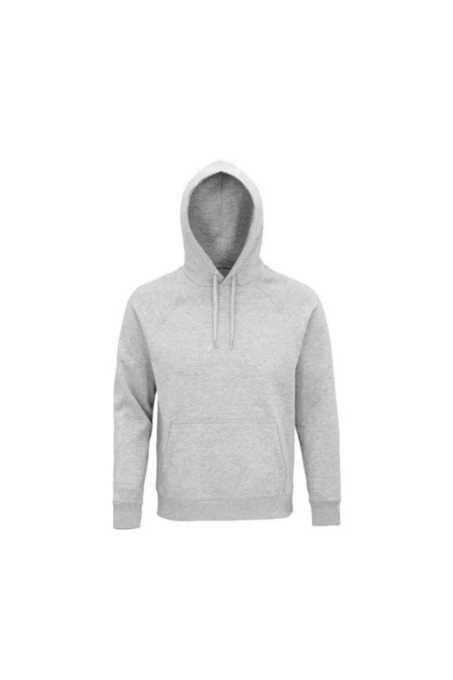 Hot Sols Unisex Adult Stellar Organic Hoodie ( ) Gray Marl