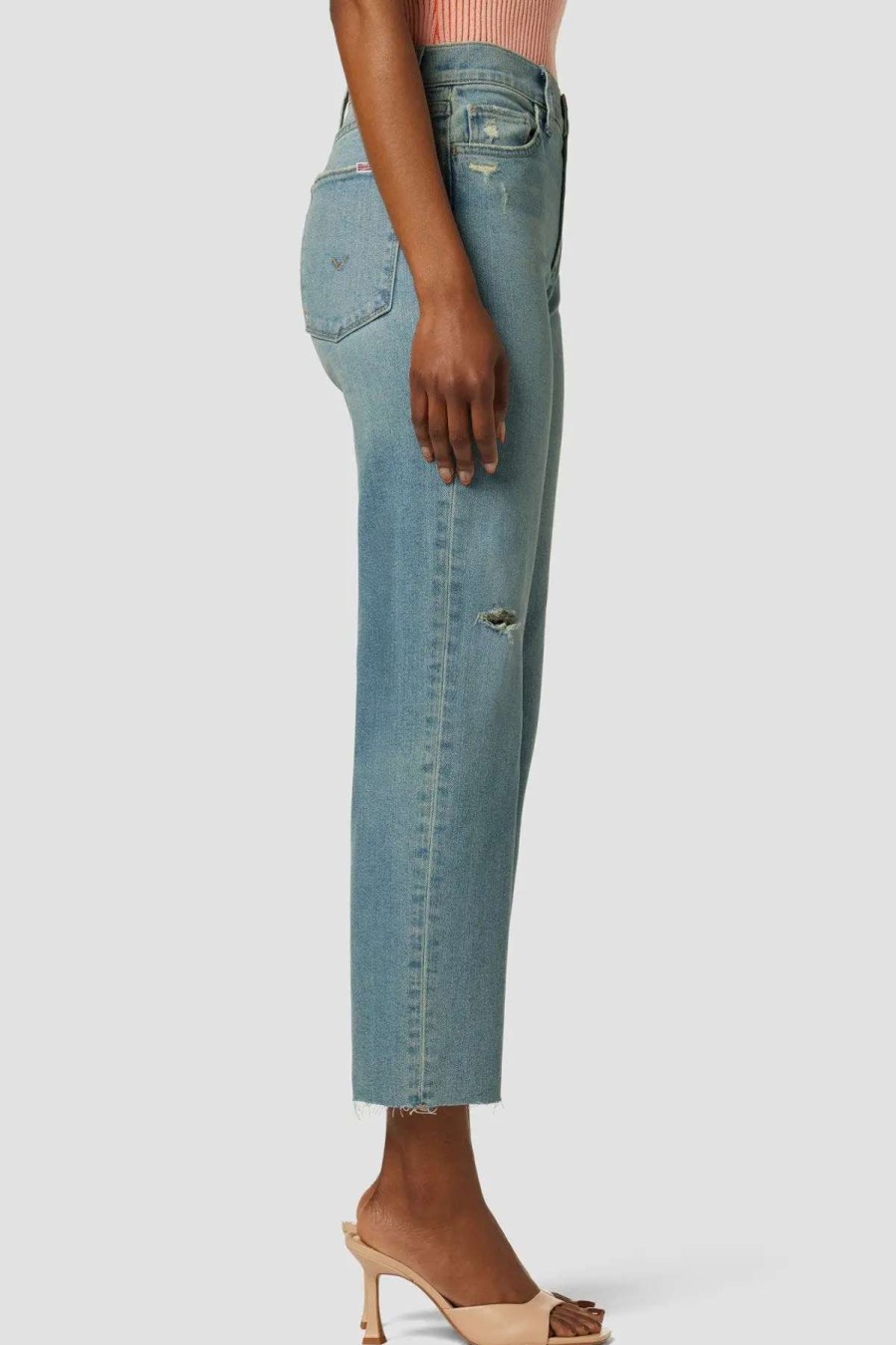 Clearance Hudson Jeans Rosie High-Rise Wide Leg Jean California