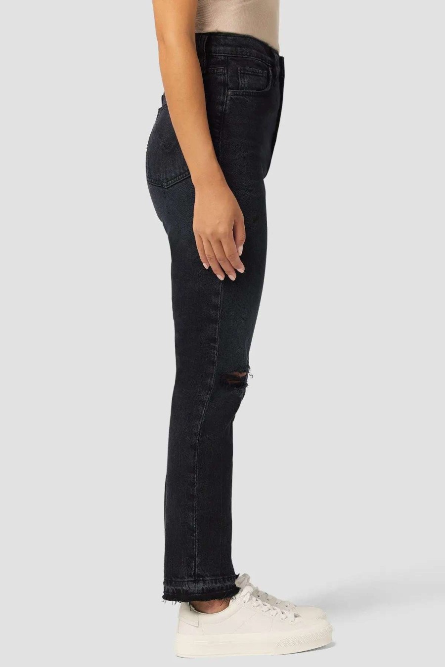 Clearance Hudson Jeans Rlow Ultra High-Rise Cigarette Petite Jean Dark Lovely