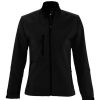 New Sols Womens/Ladies Roxy Soft Shell Jacket (Breathable, Windproof And Water Resistant) ( ) Black