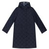 Clearance Regatta Womens/Ladies Orla Kiely Flower Quilted Padded Jacket Navy