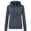 Wholesale Of The Loom Fruit Of The Loom Ladies Lady Fit Hooded Sweatshirt / Hoodie ( ) Heather Navy