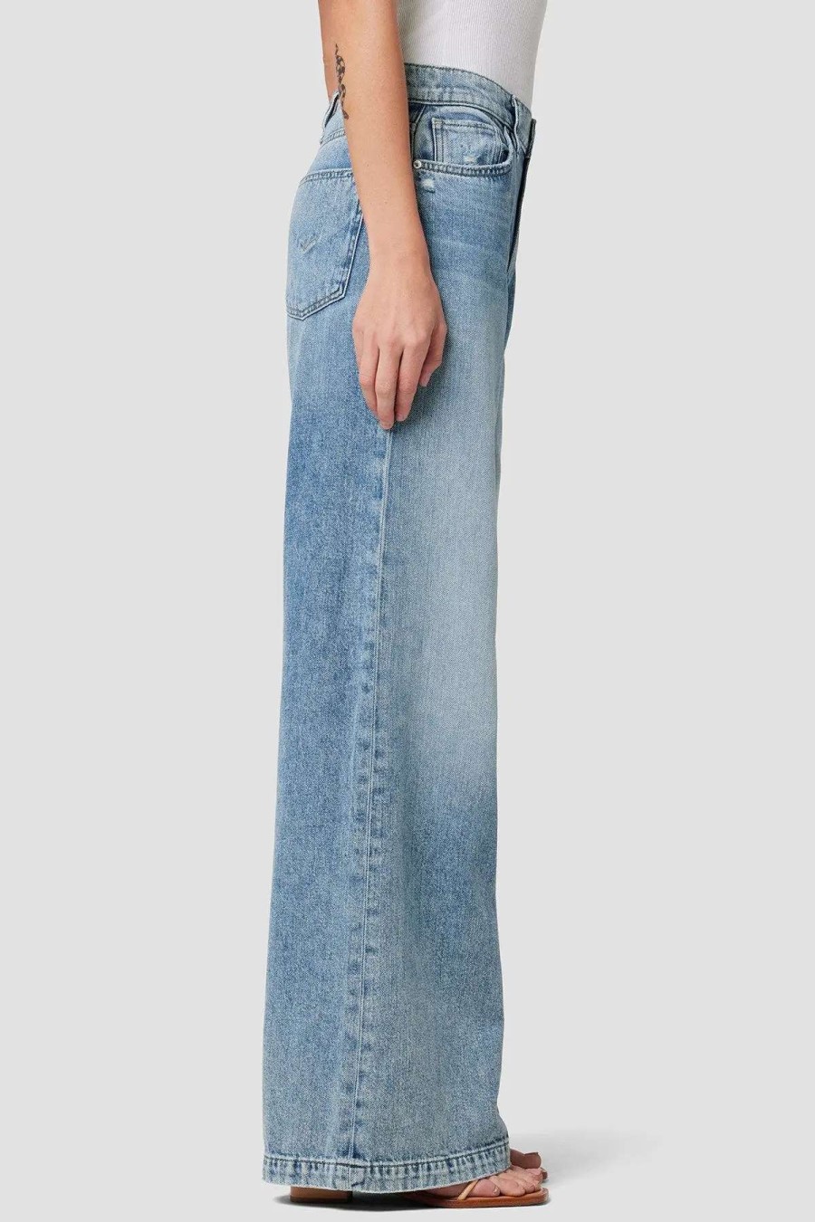 Best Hudson Jeans Ie High-Rise Loose Wide Leg Jean Young At Heart