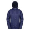 Clearance Mountain Warehouse Mens/Ladies Torrent Waterproof Jacket Blue