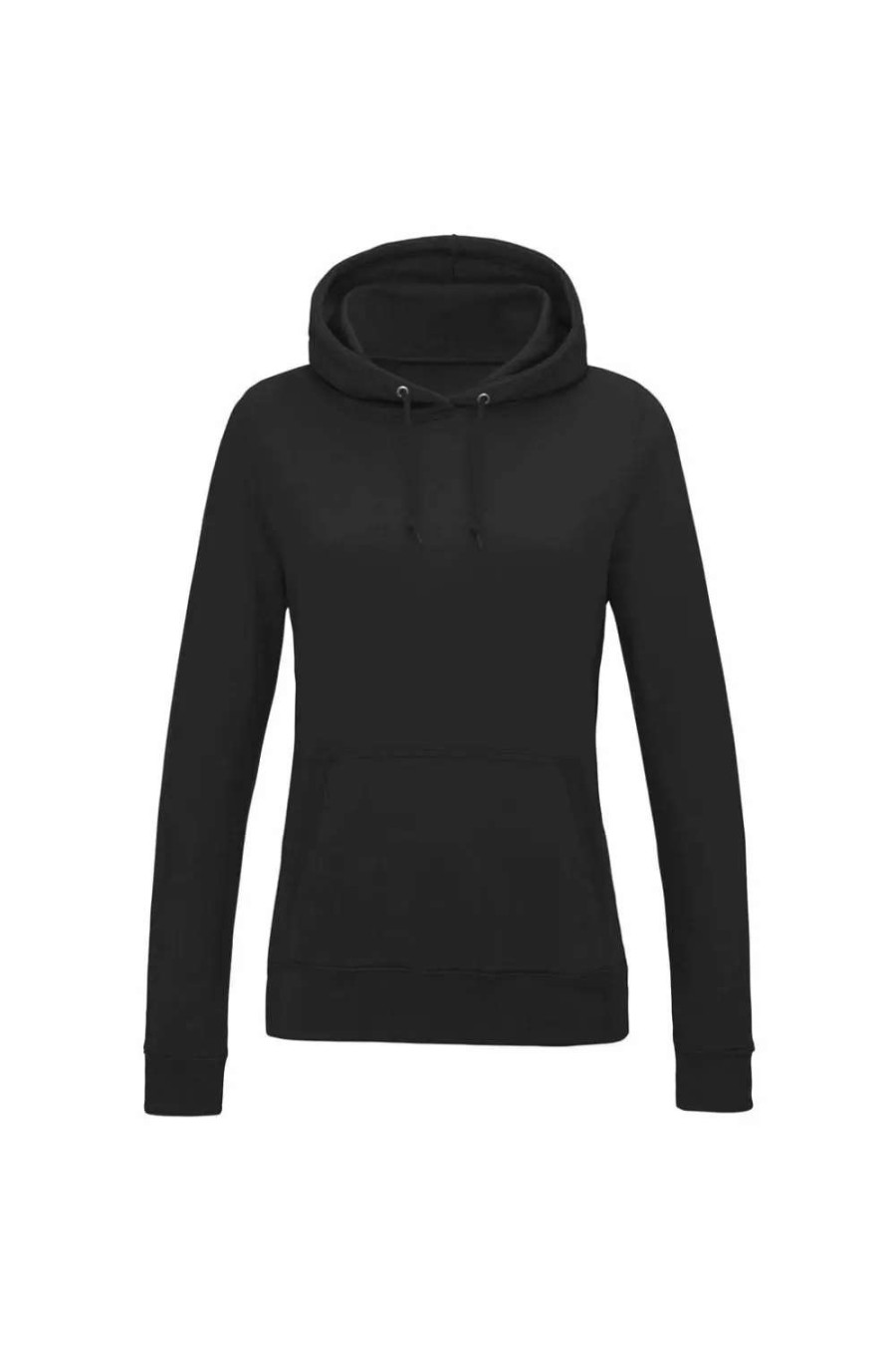 Best Awdis Womens/Ladies Girlie College Hoodie ( ) Black Smoke