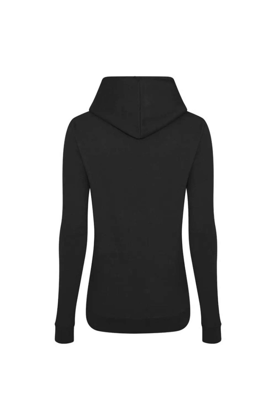 Best Awdis Womens/Ladies Girlie College Hoodie ( ) Black Smoke