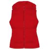 Online B&C B&C Womens/Ladies Zen+ Hooded Waterproof Bodywarmer/Gilet ( ) Red