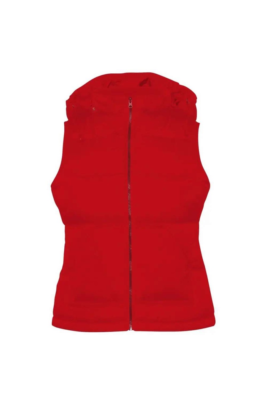 Online B&C B&C Womens/Ladies Zen+ Hooded Waterproof Bodywarmer/Gilet ( ) Red