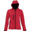 Wholesale Sols Womens/Ladies Replay Hooded Soft Shell Jacket ( ) Pepper Red