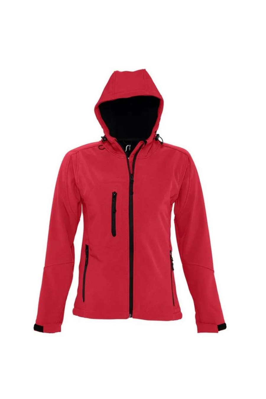 Wholesale Sols Womens/Ladies Replay Hooded Soft Shell Jacket ( ) Pepper Red