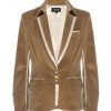 Online Lahive Maxine Velveteen Star Blazer In Caramel