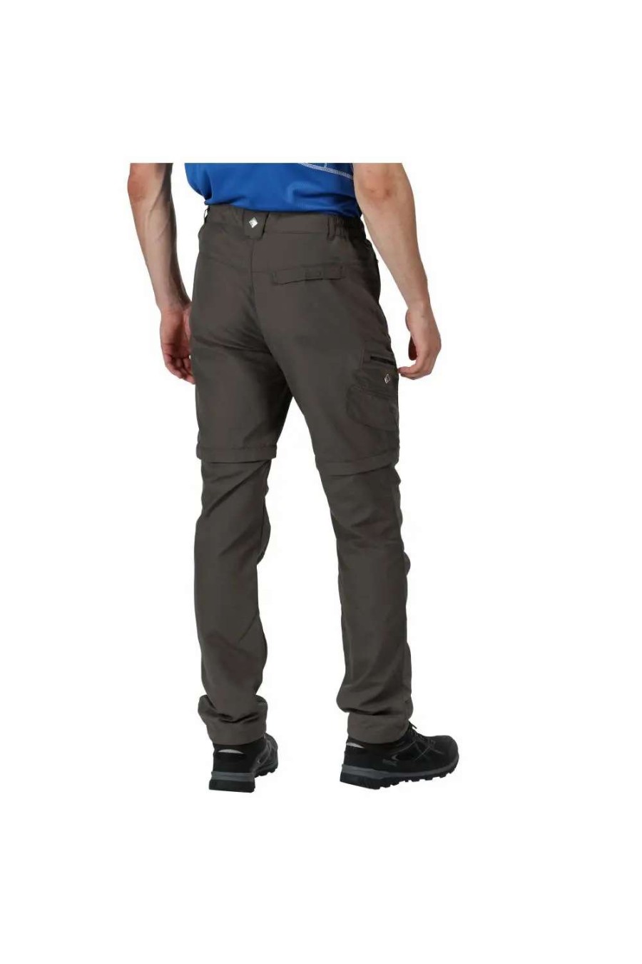 Wholesale Regatta Mens Leesville Ii Zip Off Pants Hawthorn Brown