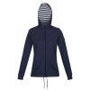 New Regatta Womens/Ladies Bayarma Full Zip Hoodie Navy