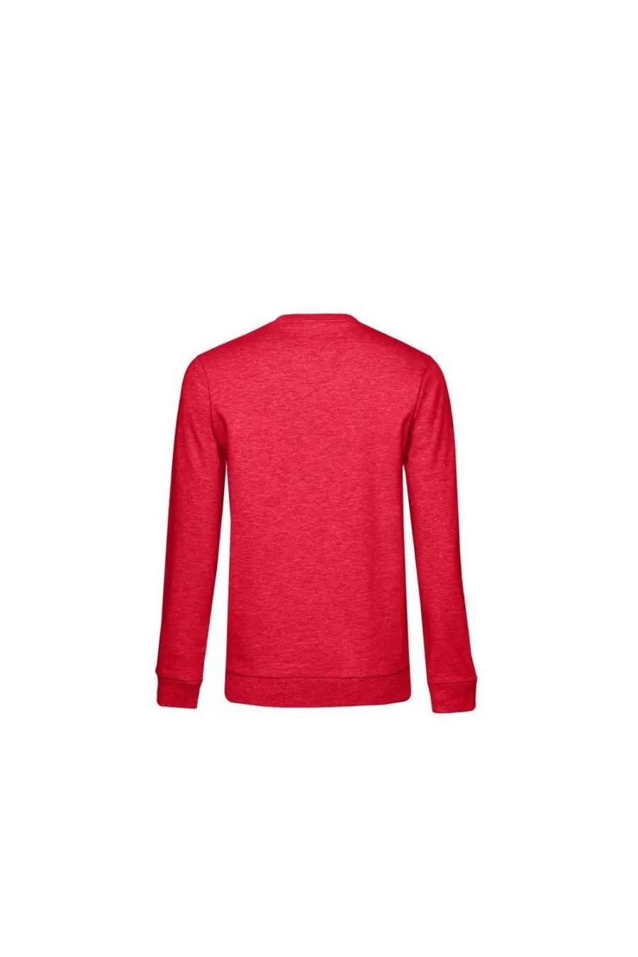 Best B&C B&C Womens/Ladies Set-In Sweatshirt ( ) Red Heather