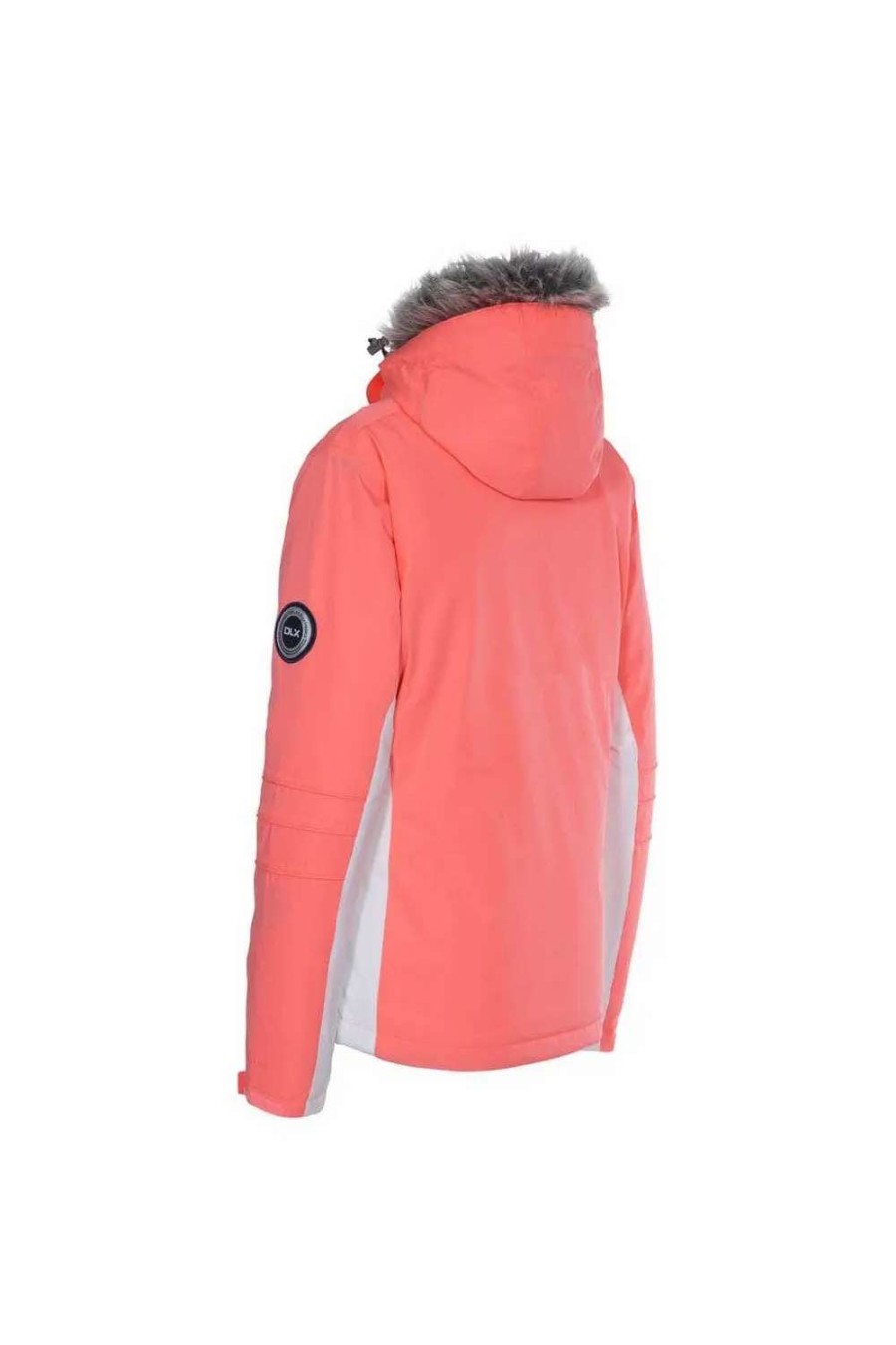 Hot Trespass Womens/Ladies Sandrine Waterproof Ski Jacket ( ) Neon Coral