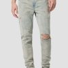 Wholesale Hudson Jeans Zack Side Zip Skinny Jean Stripped Paint