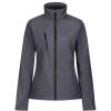 Hot Regatta Womens/Ladies Ablaze Three Layer Soft Shell Jacket ( ) Seal Grey/Black