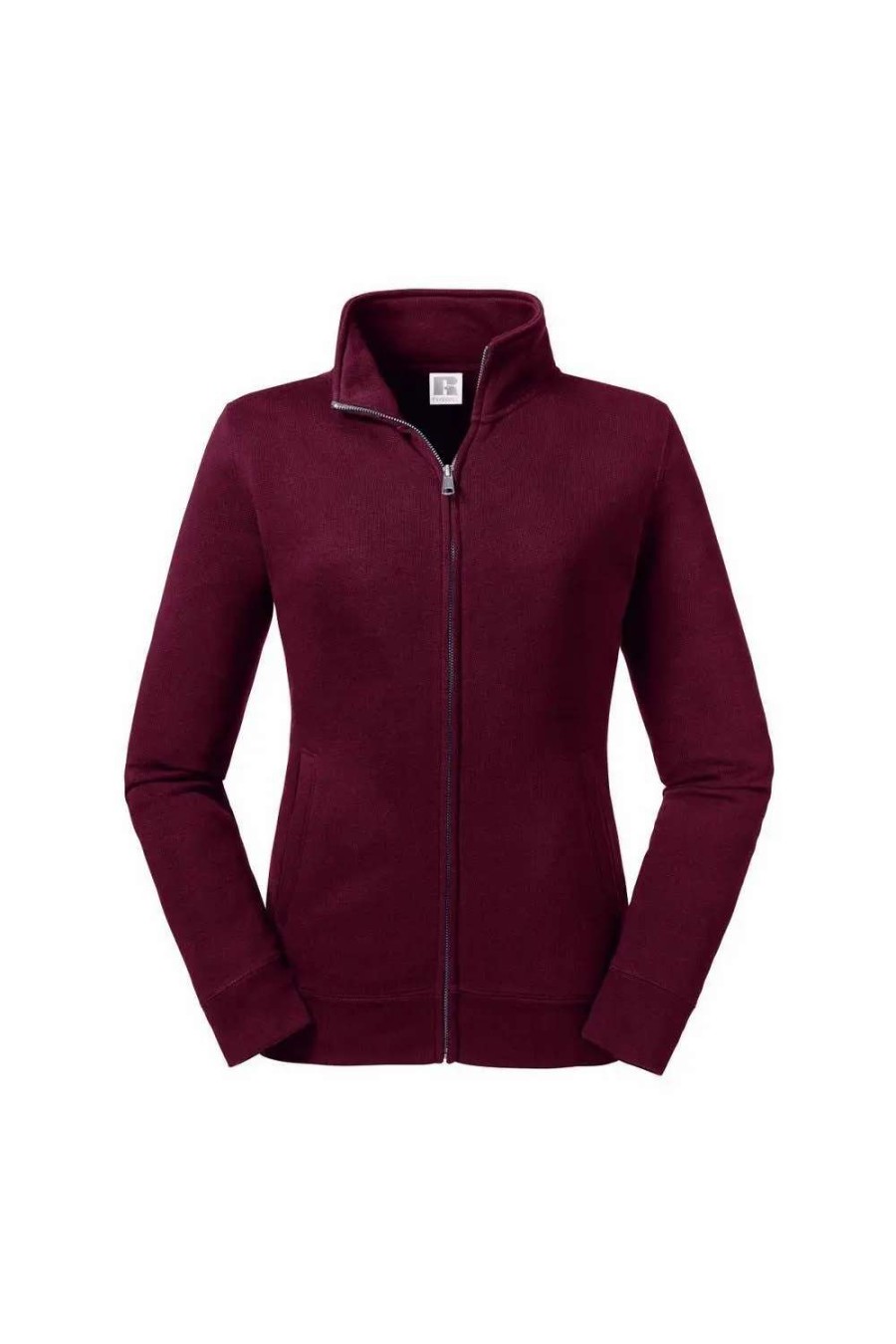 Online Russell Womens/Ladies Authentic Sweat Jacket ( ) Burgundy