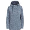 Clearance Trespass Womens/Ladies Stumble Hooded Fleece ( ) Navy Marl