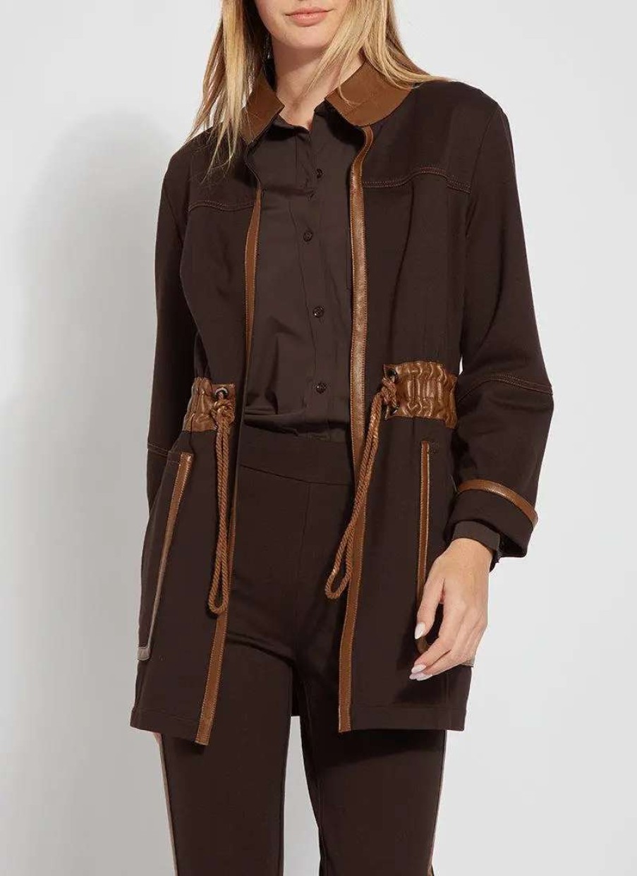 Hot Lysse Margaret Parka Jacket Double Espresso