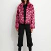 Clearance Unreal Fur Glow Jacket Pink Leopard