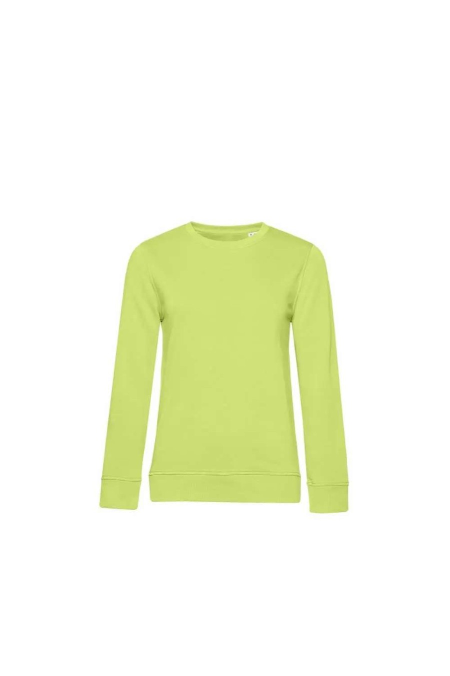 Best B&C B&C Womens/Ladies Organic Sweatshirt ( ) Lime Green