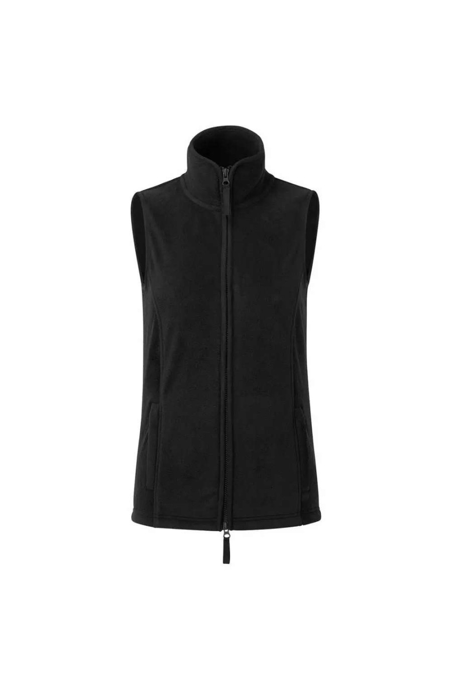 Online Premier Womens/Ladies Artisan Fleece Vest Black