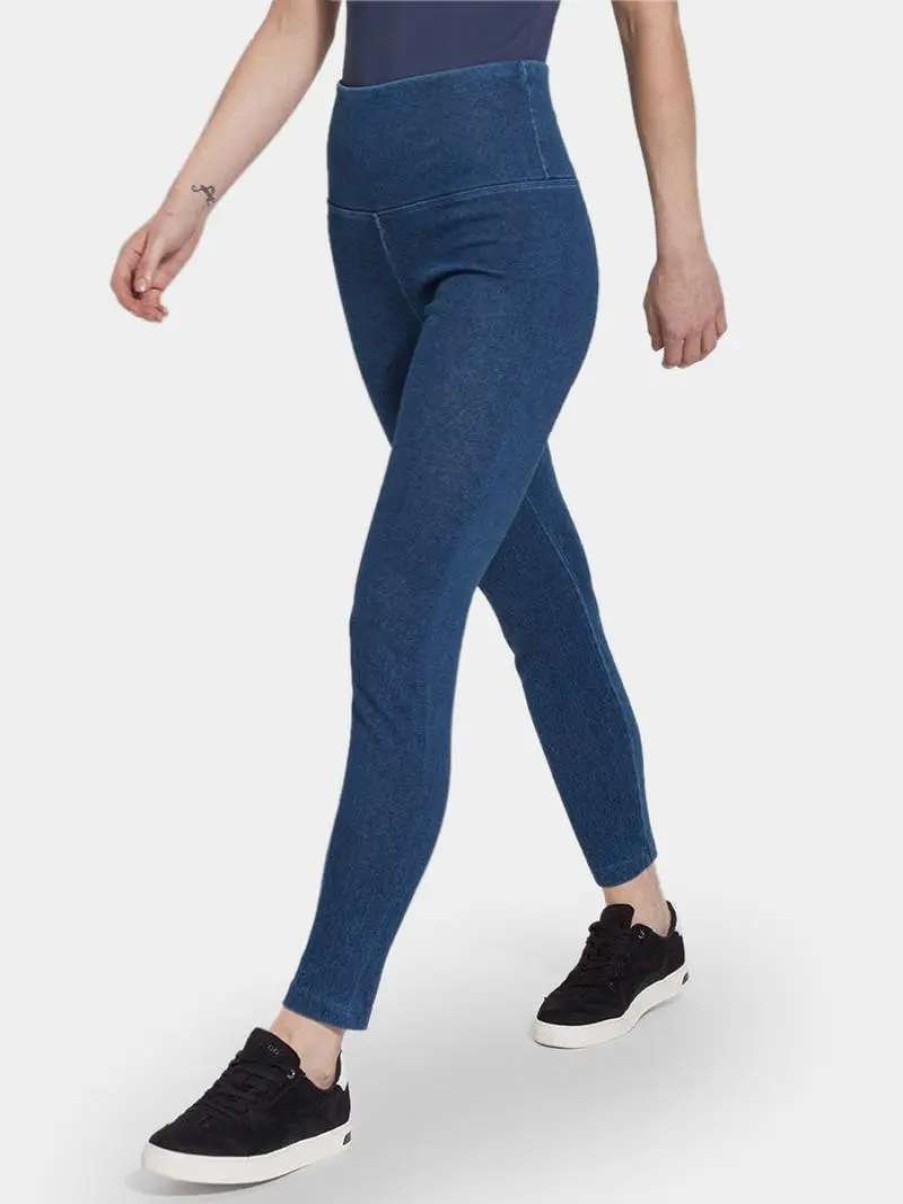 Wholesale Lysse Waist-To-Ankle Denim Leggings