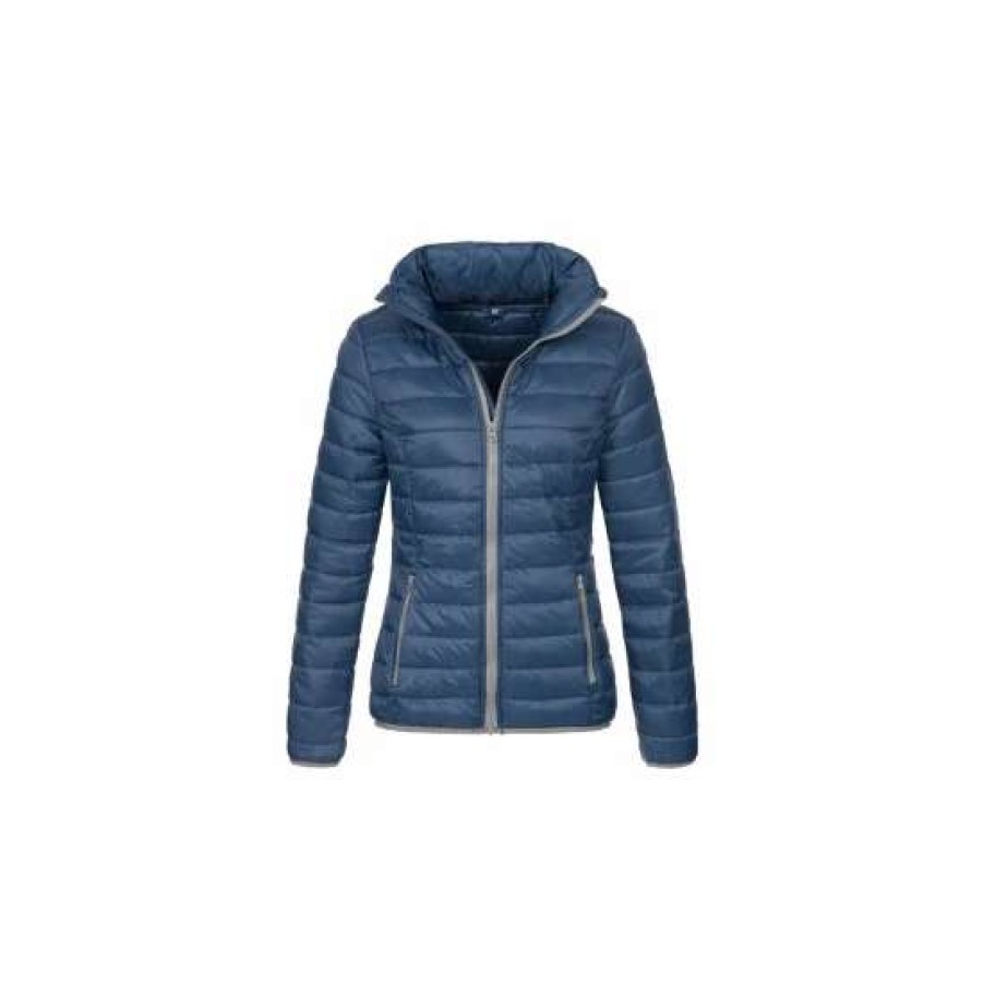 Online Stedman Active Womens/Ladies Active Padded Jacket ( ) Coats, Jackets & Blazers Dark Blue