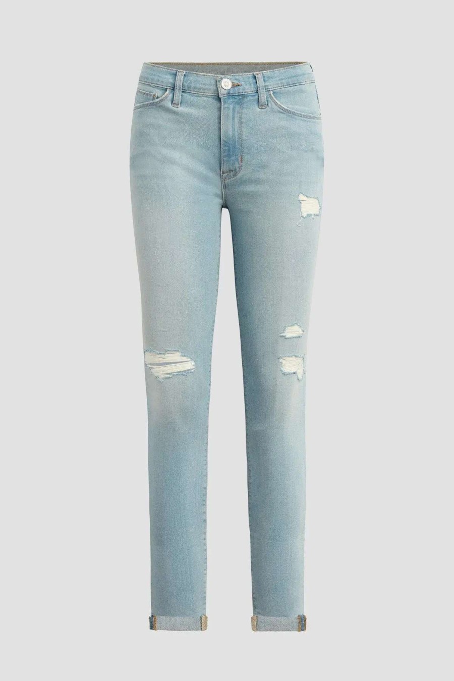 Best Hudson Jeans Natalie Mid-Rise Boyfriend Crop Jean Ines