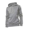 Clearance Stedman Classics Womens/Ladies Hooded Sweat ( ) Heather Gray