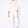 Wholesale Noend Denim Claude High Rise Straight Crop In White